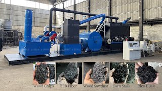 Movable Biochar Reactor with Working Platform for Anywhere Carbon Pyrolysis Production