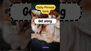 🚀 Daily Phrasal Verb: Get along - Learn & Practice 😉 #english #phrasalverbs #shorts #learnenglish