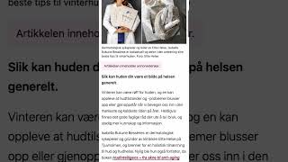 #lHUDINTELLIGENS 🥼 En #bok som gir deg vakker #hud hele livet fra #akne til #antiaging #vinterhud