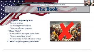 Alexander Cooley and Daniel Nexon: "Exit from Hegemony" (Princeton RWO)