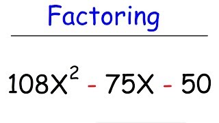 Factoring