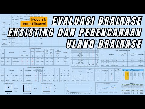 Excel Existing Drainage Evaluation and Drainage Re-Planning