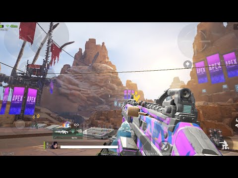 Apex Legends Mobile new gameplay, 4-Finger, King's Canyon Map