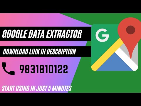 Google Extractor Free Download l Google Map Data Extractor 2024 l Download Link Available