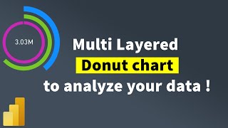 Create stunning Multi Layered Donut chart in PowerBI | MiTutorials