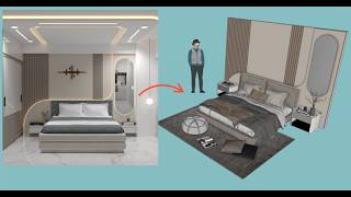 How To Make a Cool Bedroom Wall in Minutes!