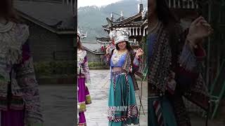 The ethnic Miao people have a long history of wearing silver ornaments