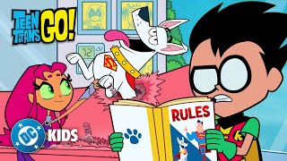 Dogsitting Krypto! 🐶 | Teen Titans Go! #KidsCartoons | @dckids