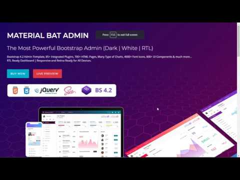 Material intro Dashboard 3 -Bootstrap Admin Dashboard