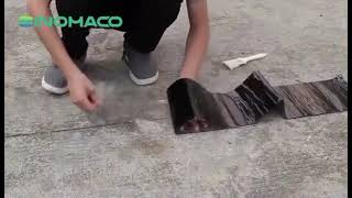 Self bonding bitumen tapes for roofing