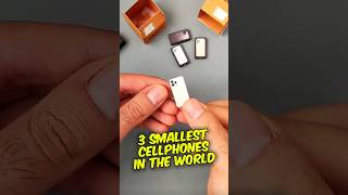 3 smallest cellphones in the world ‼️