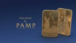 2023瑞士PAMP兔年金銀條宣傳影片【TRUNEY貴金屬交易中心】