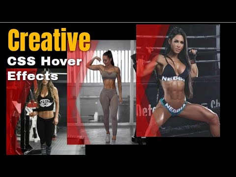 Cool CSS Hover Effects - using HTML & CSS