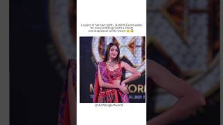 Nandini gupta shine ✨ in global stage of Miss world 2025 top model round 😱#missworld #topmodel