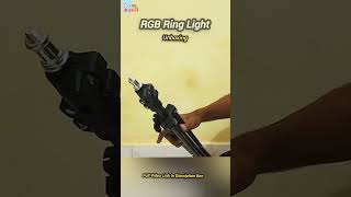 RGB ringLight Unboxing Shorts video #marathitech #shorts #smartphone