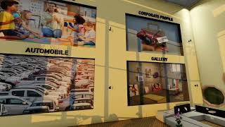 3D Website with Interior Designing