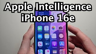 iPhone 16e: How to Use Apple Intelligence!