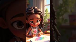 The Broken Crayon #englishstory #moralstory #smallstory #shortstory #ai #motivation #shortsfeed
