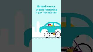 Brand without Digital Marketing is just look like this! #growwithus #digitalmarketing