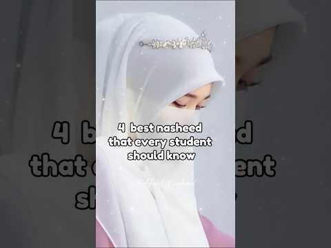 Best nasheeds for students | you should listen while studying #youtubeshorts #shorts #nasheed