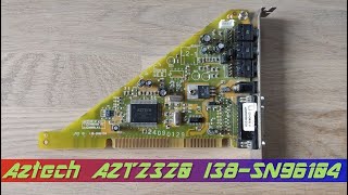 The triangular soundcard: Aztech AZT 2320 ; I38-96104 - playing Ultima VI music