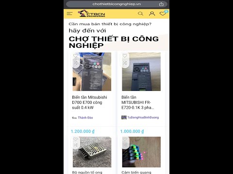 Giới thiệu về Chợ Thiết Bị Công Nghiệp tại Việt Nam| Industrial Equipment Marketplace in Vietnam