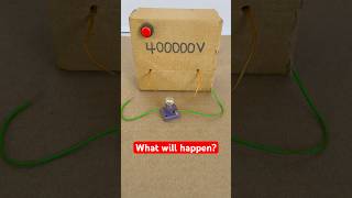 Experimenting high voltage in low voltage devices #experimnent #shortsviral