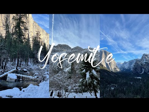Yosemite National Park丨優美勝地國家公園 one day trip // 🇭🇰港人遊美國🇺🇸留美冬季旅行 (EP.4)丨Travel vlog