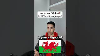 How to say Wales 🏴󠁧󠁢󠁷󠁬󠁳󠁿 in different languages! #wales #uk #languages  #polyglot #german