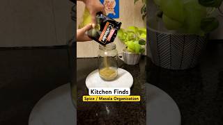 Spice/ Masala Organiser🫙🌶️ #shorts #youtubeshorts #kitchenorganization #kitchenitems #amazonfinds
