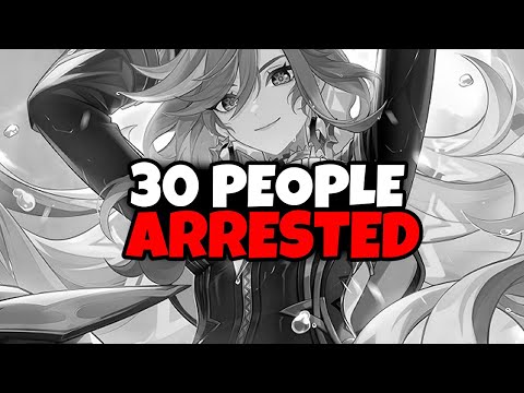 HOYOVERSE ARRESTED OVER 30 PEOPLE FOR THHIS - Genshin Impact