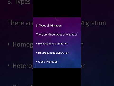 Types of Migration in SAP