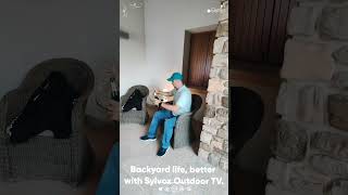 Sylvox Pool Pro Series 2.0 Gen. 55" Outdoor Google TV - Backyard life, better with Sylvox Outdoor TV