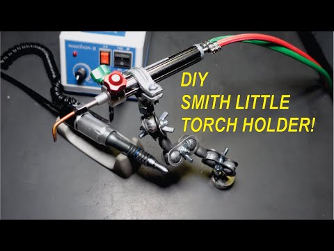 DIY Smith Little Torch or Flex Shaft articulating holder.