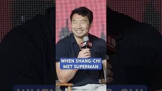 Simu Liu Meets Henry Cavill