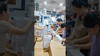 Gift box production process #boxing #giftbox #boxfactory #giftboxmachine #giftwrapping #custombox
