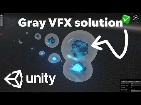 Gray VFX bug EASY Solution for Unity URP