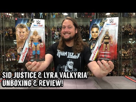 Sid Justice & Lyra Valkyria WWE Main Event Unboxing & Review!