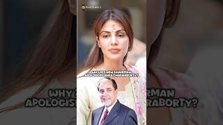 Why Zee News Chairman Apologised Rhea Chakraborty #bollywood #rheachakraborty #zeenews #ssr