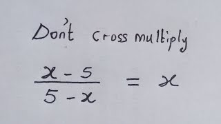 Interesting algebraic equation | Can you solve ?