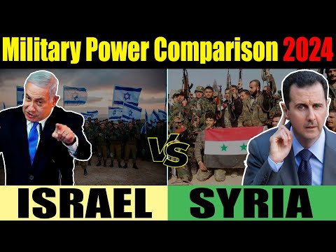 Israel vs Syria Military Power Comparison 2024 | Syria vs Israel Military Power 2024