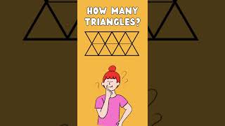 How many triangles do you see? | #short quiz no.3 #logic #shortquiz #quiz
