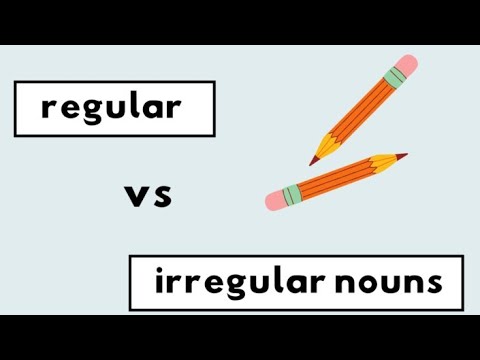 Regular Nouns and irregular Nouns | Beginner's Tech! 📚