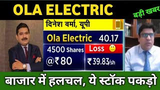 ola electric share latest news 🔴 ola electric share today update, market and fundamental analysis