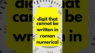 Curious Fact: The Missing number in Roman Numerals!? #curiosityfeed  #science  #curiosityfeed