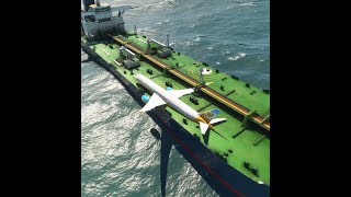The World's Smoothest Landing | Boeing 747 | Las Vegas Airport #msfs2024 #aviation