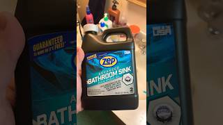 Zep Advanced Bathroom Sink Drain Opening Gel Review *It Sucks 😞 *