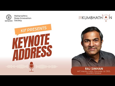 Raj Simhan, MIT Media Labs; Founder & CEO, EcoWiz Global - Keynote Speak | Day 1