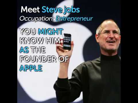 Biography of Steve jobs CEO of Apple company in english