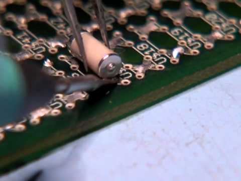 Tilt and Vibration Sensor Hand Soldering Tutorial Video (600F Tip)